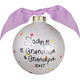 You're The Greatest Granddaughter Glass Christmas Ornament Image 2 of 3